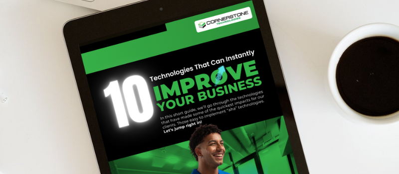 Preview of the 10 Technologies that instantly improve your business pdf