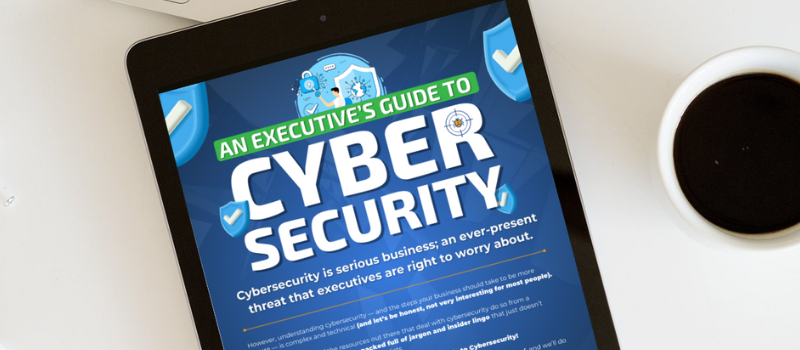 A preview of the Executive Guide to Cybersecurity