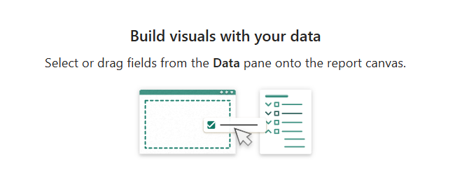 A screenshot of the Building Visuals section of Power BI